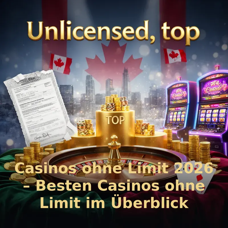 Casinos ohne Limit 2026 – Besten Casinos ohne Limit im Überblick